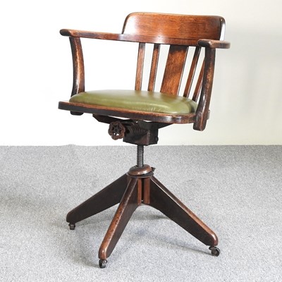 Lot 45 - A desk chair