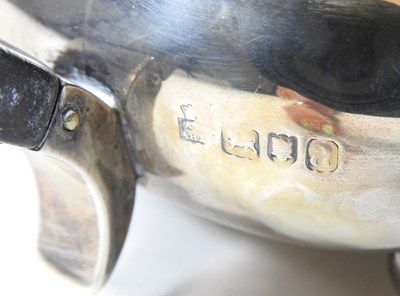 Lot 157 - A Victorian silver teapot
