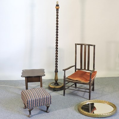 Lot 56 - A collection of occasional furniture