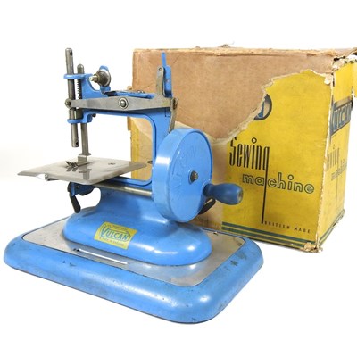 Lot 386 - A Vulcan toy sewing machine