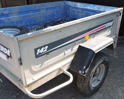 Lot 1 - An Erde car trailer