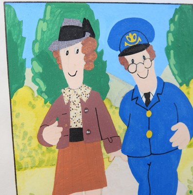 Lot 109 - Joan Hickson, b1929, Postman Pat, storyboard studies