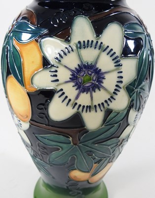 Lot 456 - A Moorcroft Passion Flower vase