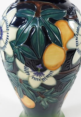 Lot 456 - A Moorcroft Passion Flower vase