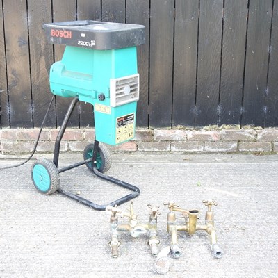 Lot 338 - An electric garden shredder
