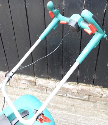 Lot 170 - A Bosch cordless electric lawn mower