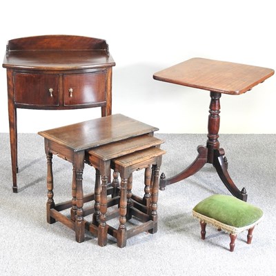 Lot 289 - A Victorian occasional table and others