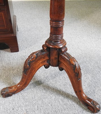 Lot 350 - A reproduction chest, cakestand and table