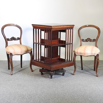 Lot 207 - An Edwardian revolving bookcase