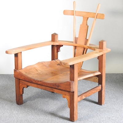 Lot 197 - A contemporary plantation chair
