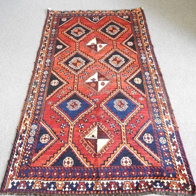 Lot 579 - A Persian rug