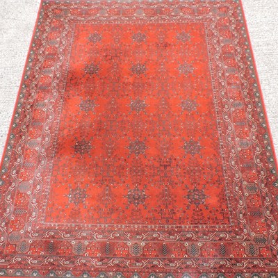 Lot 150 - A large Keshan woollen carpet