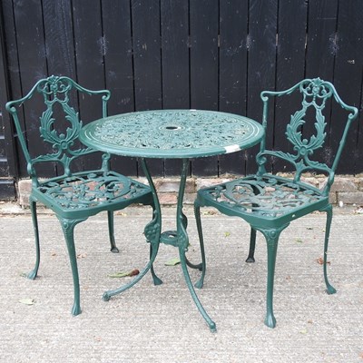 Lot 300 - A garden bistro set