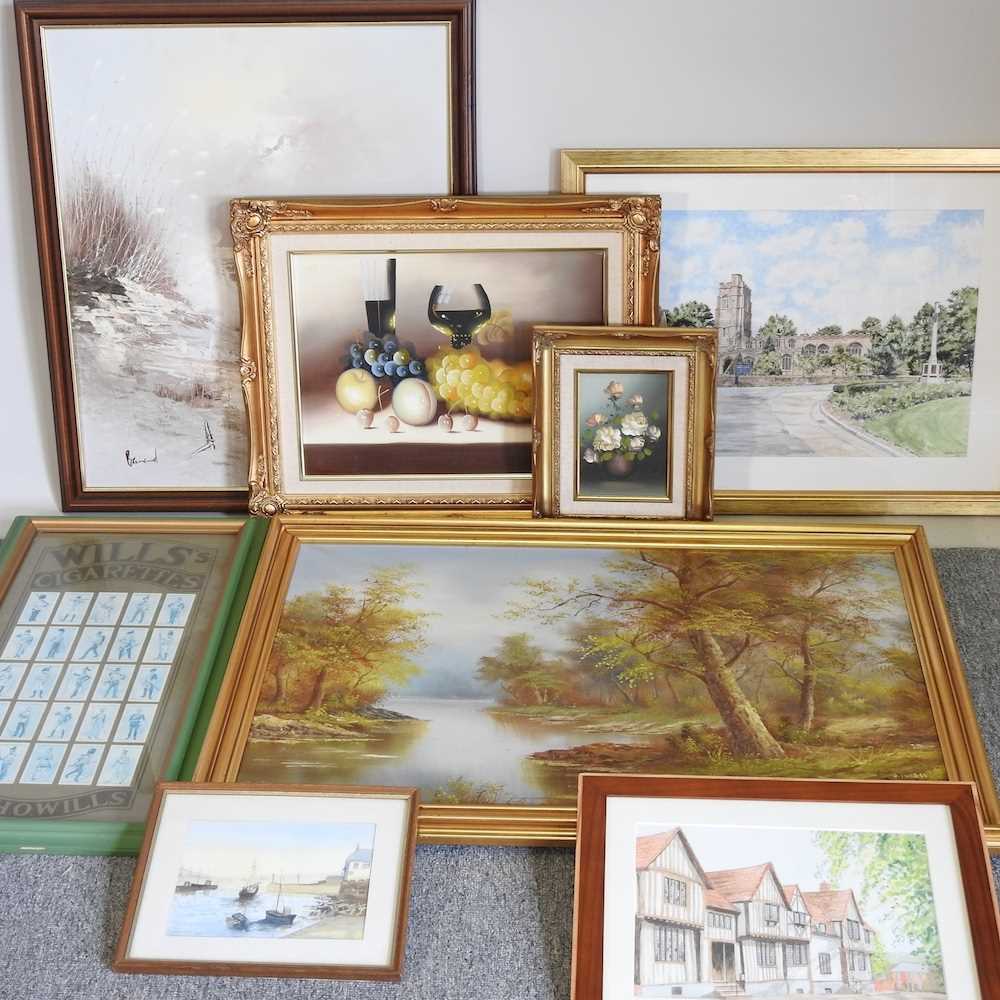 Collection Plcture Lot 598 - A collection of pictures