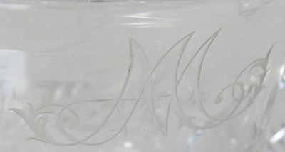 Lot 695 - A collection of Royal commemorative glassware