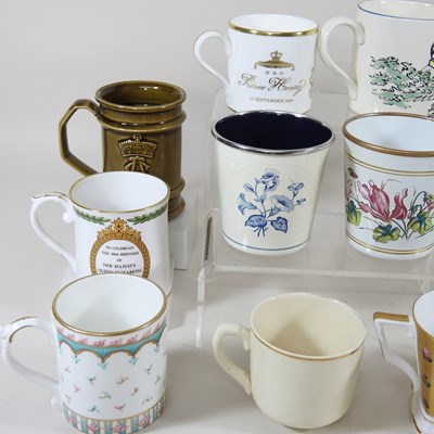 Lot 362 - Various Royal commemorative mugs