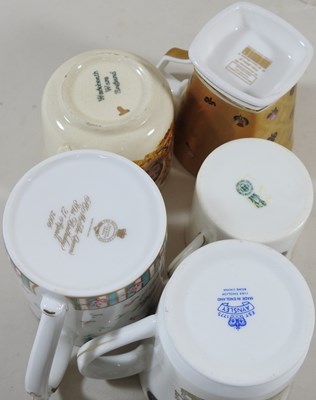 Lot 362 - Various Royal commemorative mugs