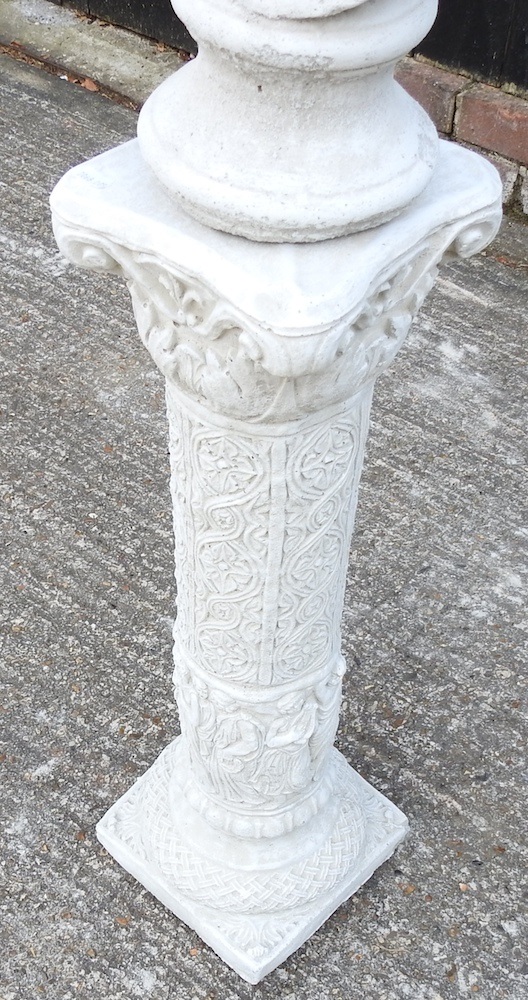 Lot 444 A garden statue