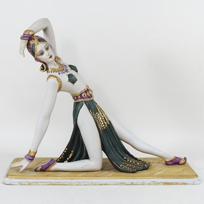 Lot 248 - A Capodimonte figure