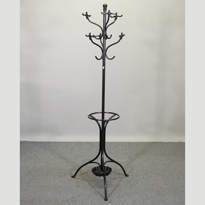 Lot 456 - A metal hat stand