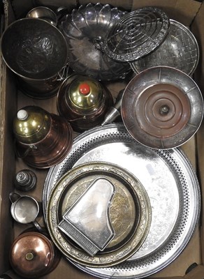 Lot 71 - A collection of metal wares