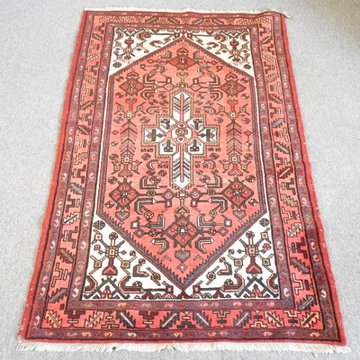 Lot 234 - A Turkish woollen carpet