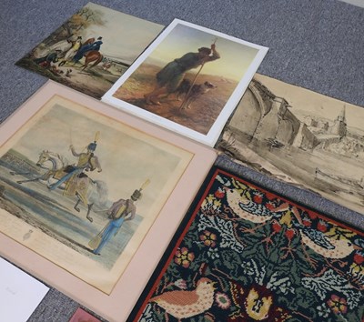 Lot 891 - A collection of unframed pictures