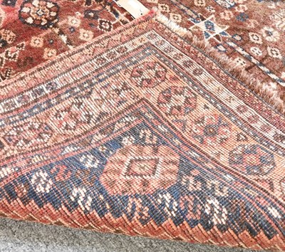 Lot 652 - Two Afghan rugs