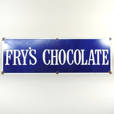 Lot 734 - A vintage style enamel advertising sign