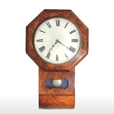 Lot 220 - A Victorian wall clock