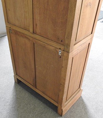 Lot 655 - An oak cabinet