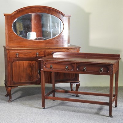 Lot 751 - A Victorian buffet and a sideboard