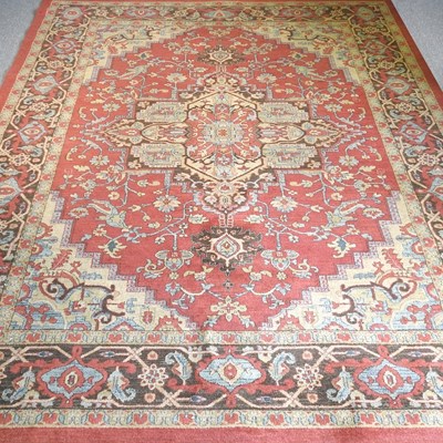 Lot 755 - A large Persian carpet