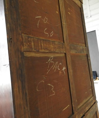 Lot 142 - A 19th century secretaire bookcase