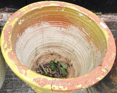 Lot 657 - Three various garden pots