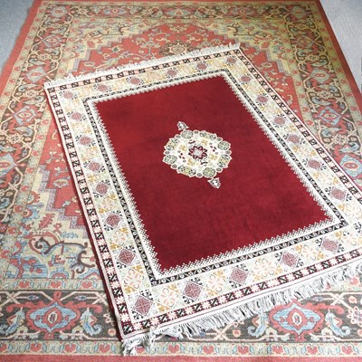 Lot 764 - A Persian rug, together with another