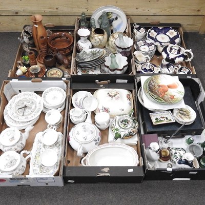 Lot 745 - Various 19th century and later china