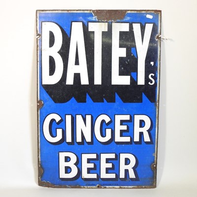 Lot 424 - A vintage enamel sign