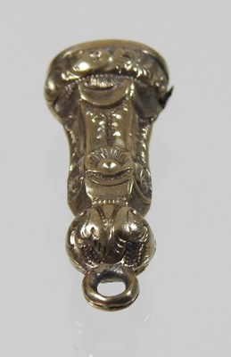 Lot 140 - A 19th century carved carnelian intaglio seal