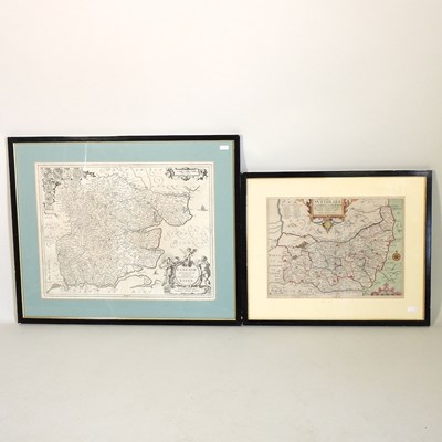 Lot 912 - Two 18th century engraved maps