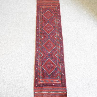 Lot 529 - A Persian runner