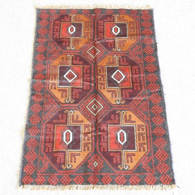 Lot 433 - A Baluchi rug