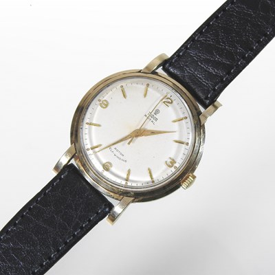 Lot 103 - A vintage Tudor Royal 9 carat gold cased gentleman's wristwatch