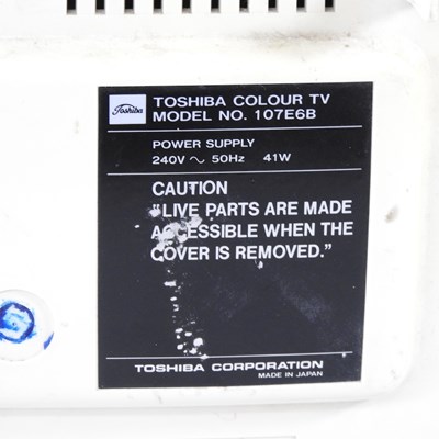 Lot 482 - A 1980's Toshiba colour television