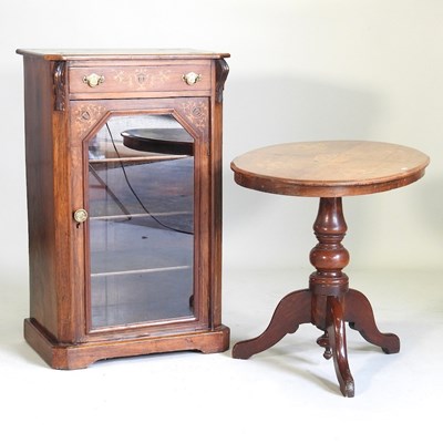 Lot 630 - A Victorian pier cabinet