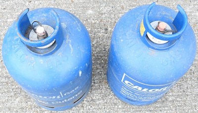 Lot 818 - Two butane gas bottles