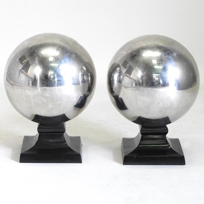 Lot 444 - A pair of modern fireside markers