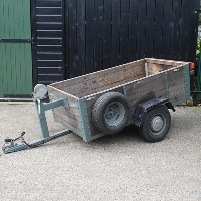 Lot 412 - A car trailer