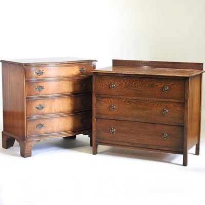 Lot 900 - A 1920's chest and another