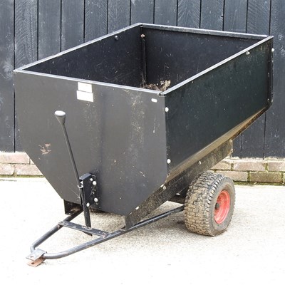 Lot 417 - A garden trailer